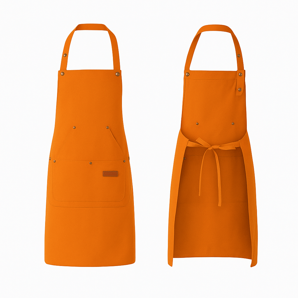 Delantal con logotipo personalizado