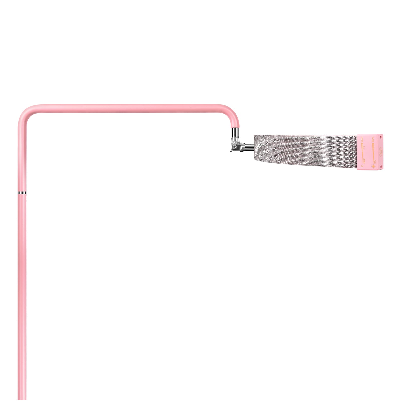 Lámpara Profesional Media Luna Multiángulo 28” Diseño Diamante – Luz Estética de Alta Precisión | RJ Moon Pro X