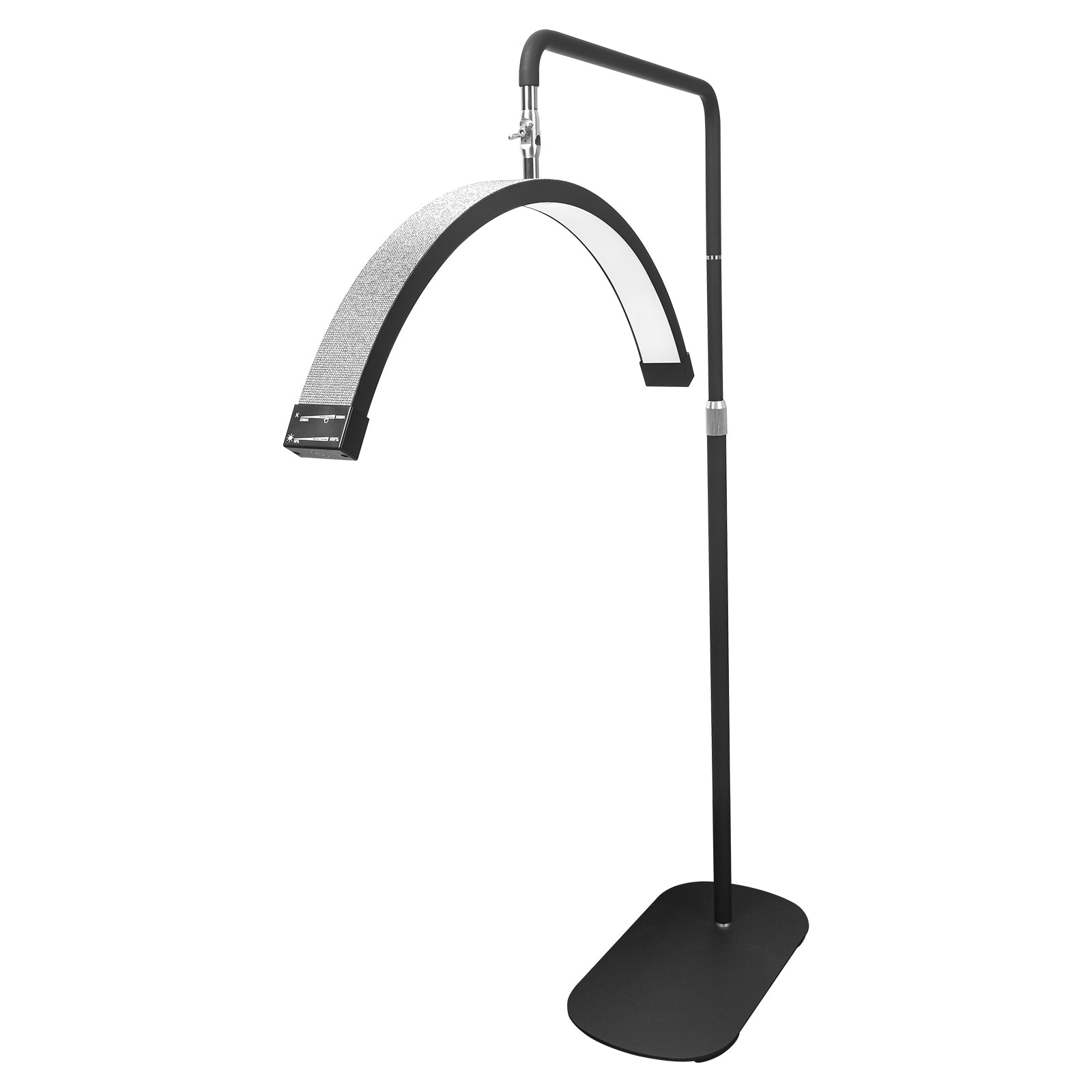 Lámpara Profesional Media Luna Multiángulo 28” Diseño Diamante – Luz Estética de Alta Precisión | RJ Moon Pro X