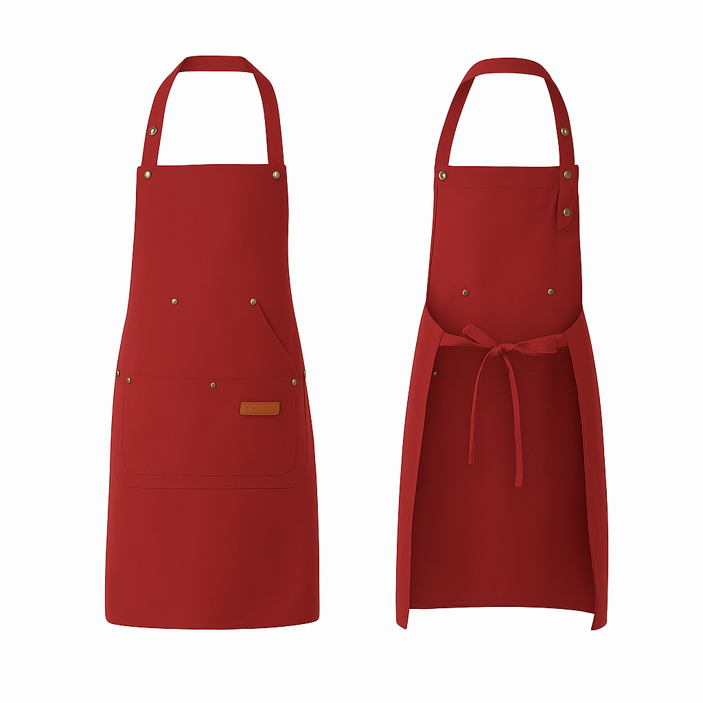 Delantal con logotipo personalizado