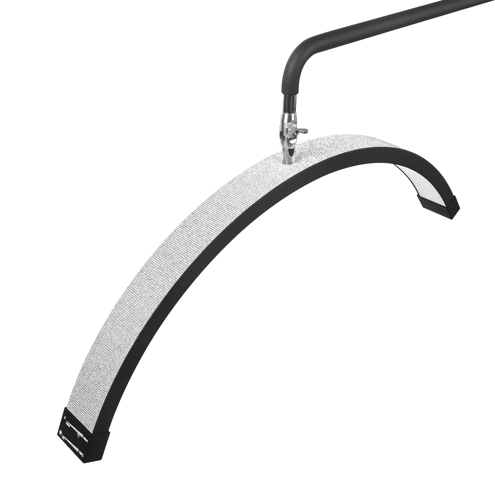 Lámpara Profesional Media Luna Multiángulo 28” Diseño Diamante – Luz Estética de Alta Precisión | RJ Moon Pro X