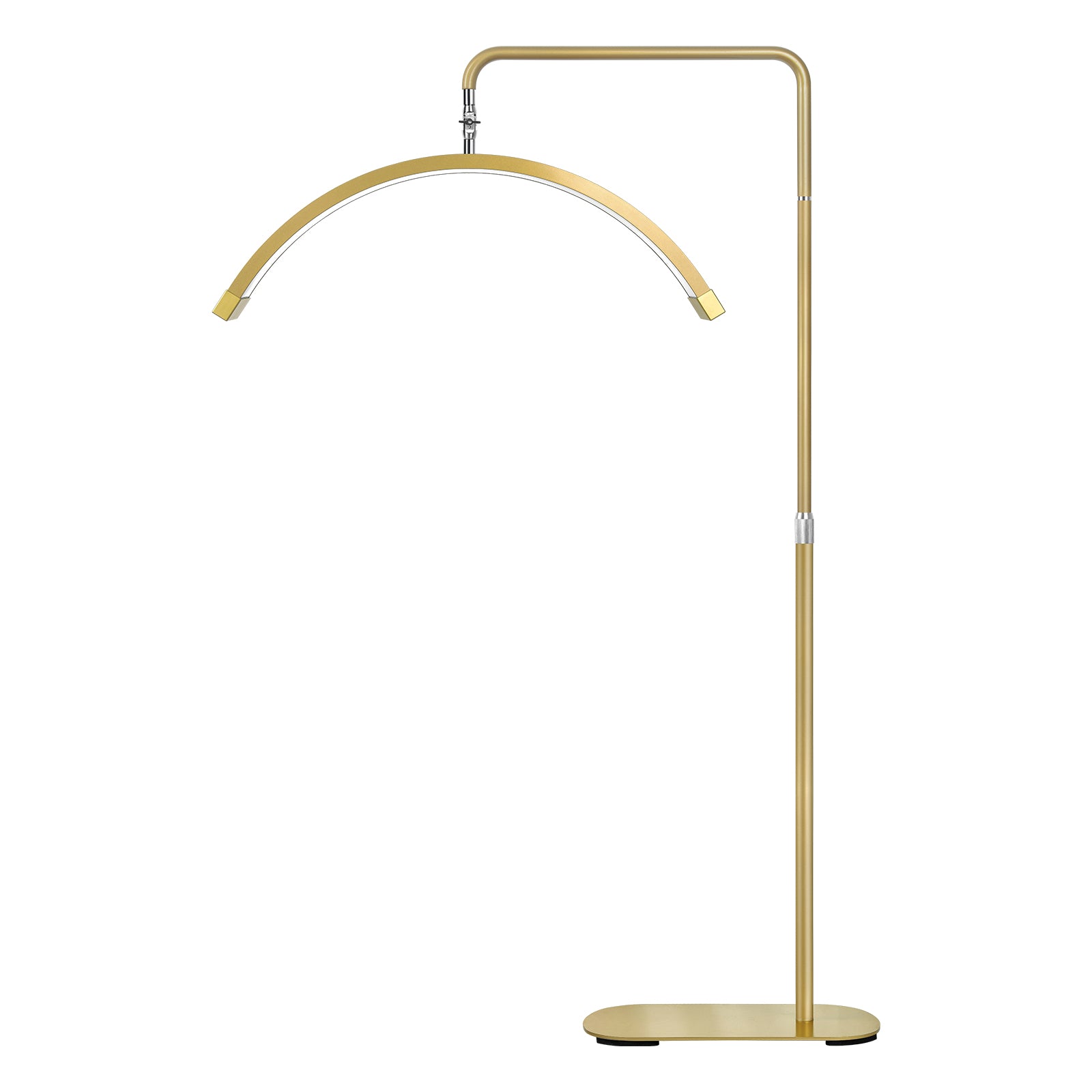 Lámpara Profesional Media Luna Multiángulo 28” Diseño Diamante – Luz Estética de Alta Precisión | RJ Moon Pro X